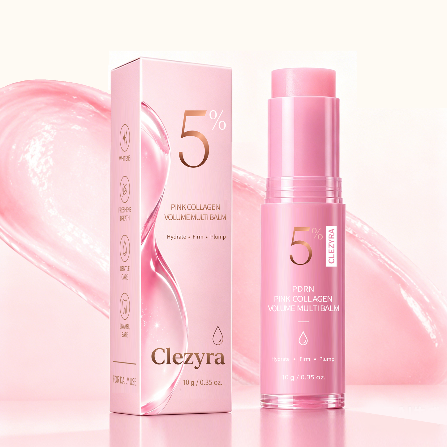 🔥LAST DAY 60% OFF Clezyra™ Korean Pink CollagenVolume Multi Balm